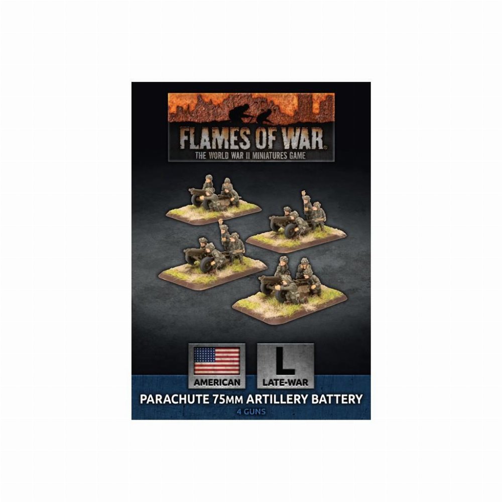 Flames of War – Parachute 75mm Artillery Battery