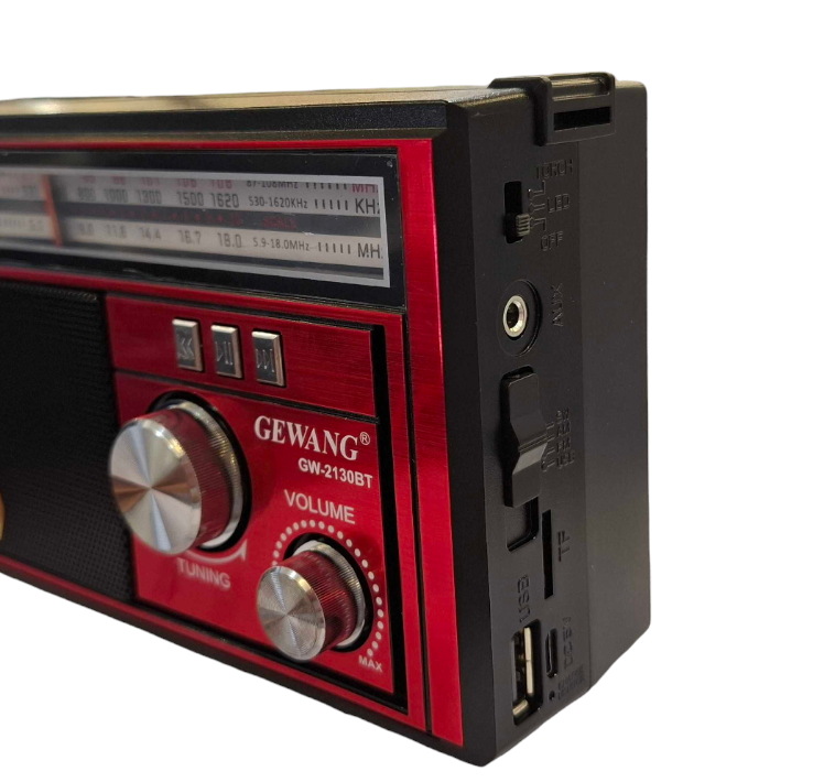 Επαναφορτιζόμενο ραδιόφωνο – EC-2130BT – 821286 – Brown