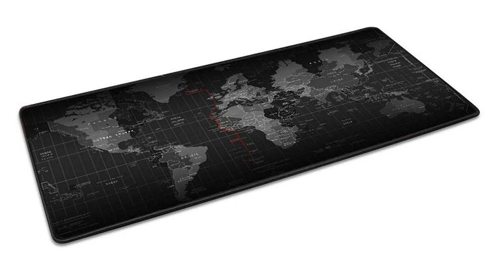 Gaming mouse pad pad AK135B, 80x30x0.3cm, μαύρο