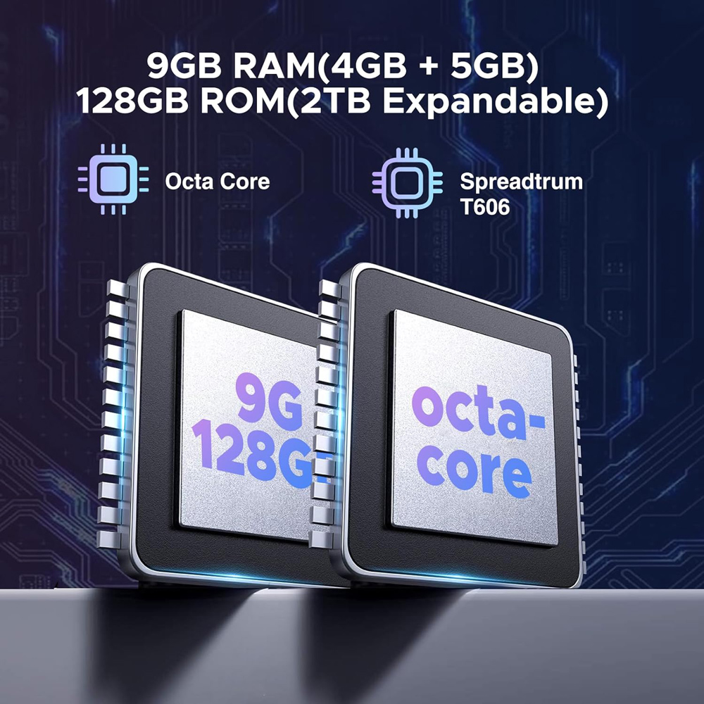 DOOGEE smartphone Blade 10, 6.56″, 4/128GB, 5150mAh, IP68/IP69K, μαύρο