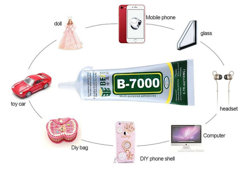BEST Κόλλα πολλαπλών χρήσεων B-7000, 15ml, διάφανη