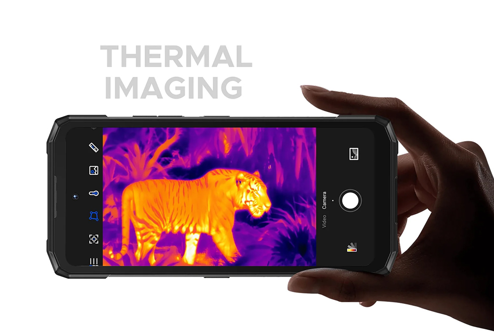 DOOGEE smartphone Fire 6, 6.56″, 6/256GB, 10400mAh, IP68/IP69K, μαύρο