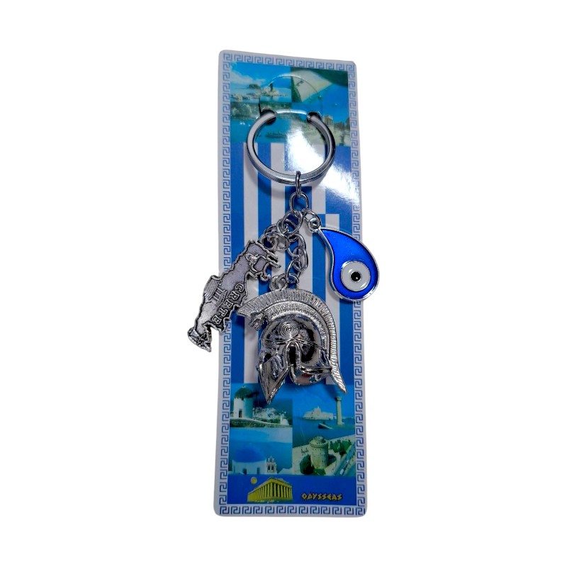 Τουριστικό μπρελόκ Souvenir – Σετ 12pcs – Crete – 127165