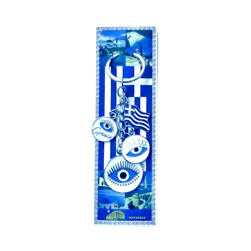 Τουριστικό μπρελόκ Souvenir – Σετ 12pcs – Greece – 127202