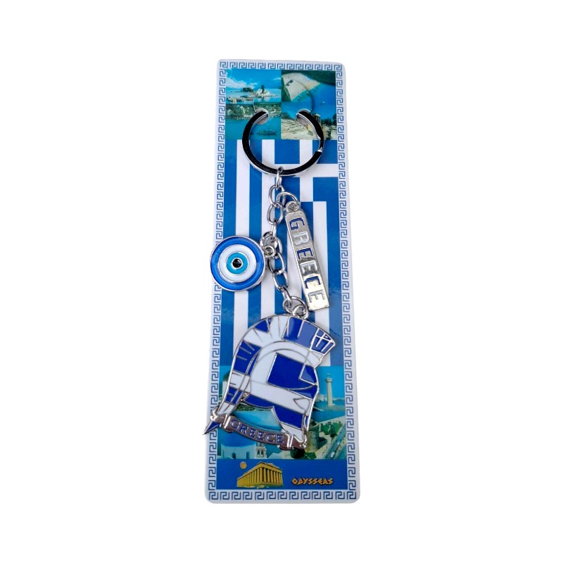 Τουριστικό μπρελόκ Souvenir – Σετ 12pcs – Greece – 127204