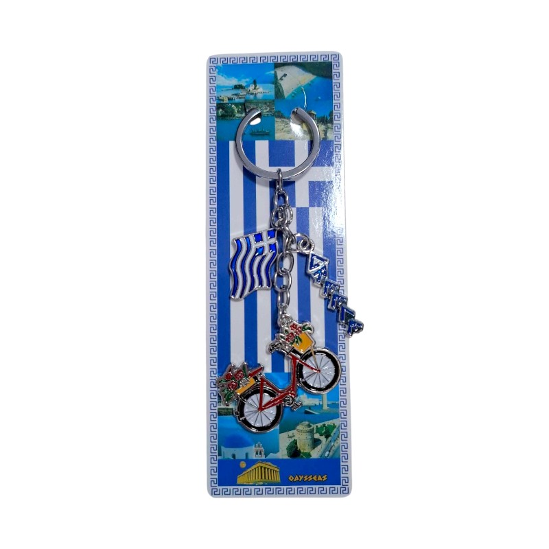 Τουριστικό μπρελόκ Souvenir – Σετ 12pcs – Greece – 127207