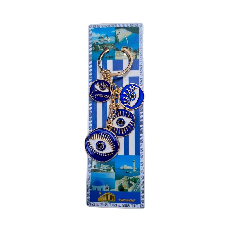 Τουριστικό μπρελόκ Souvenir – Σετ 12pcs – Greece – 127222