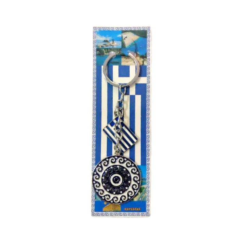 Τουριστικό μπρελόκ Souvenir – Σετ 12pcs – Greece – 127233