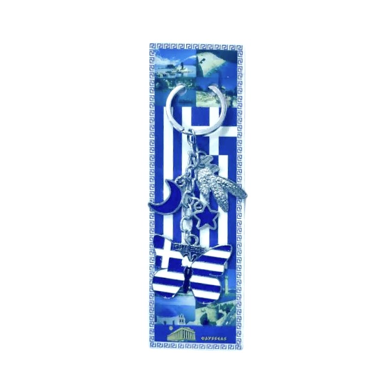 Τουριστικό μπρελόκ Souvenir – Σετ 12pcs – Greece – 127234