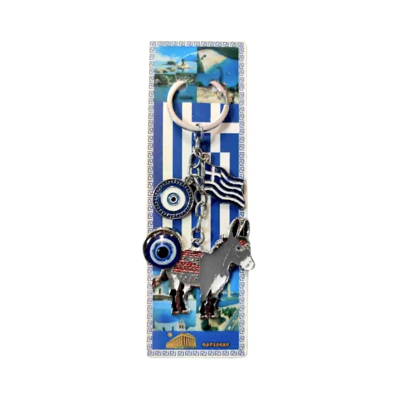 Τουριστικό μπρελόκ Souvenir – Σετ 12pcs – Greece – 127237