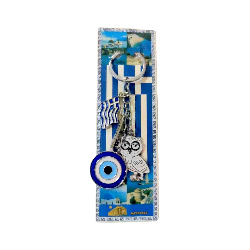 Τουριστικό μπρελόκ Souvenir – Σετ 12pcs – Greece – 127239