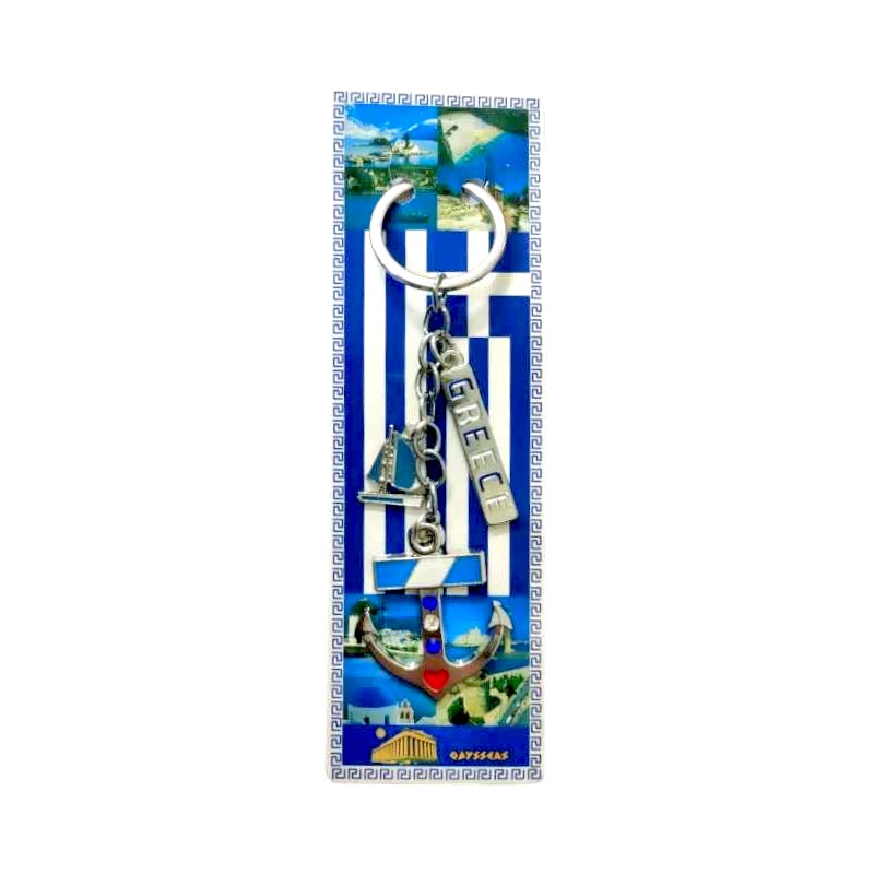 Τουριστικό μπρελόκ Souvenir – Σετ 12pcs – Greece – 127248