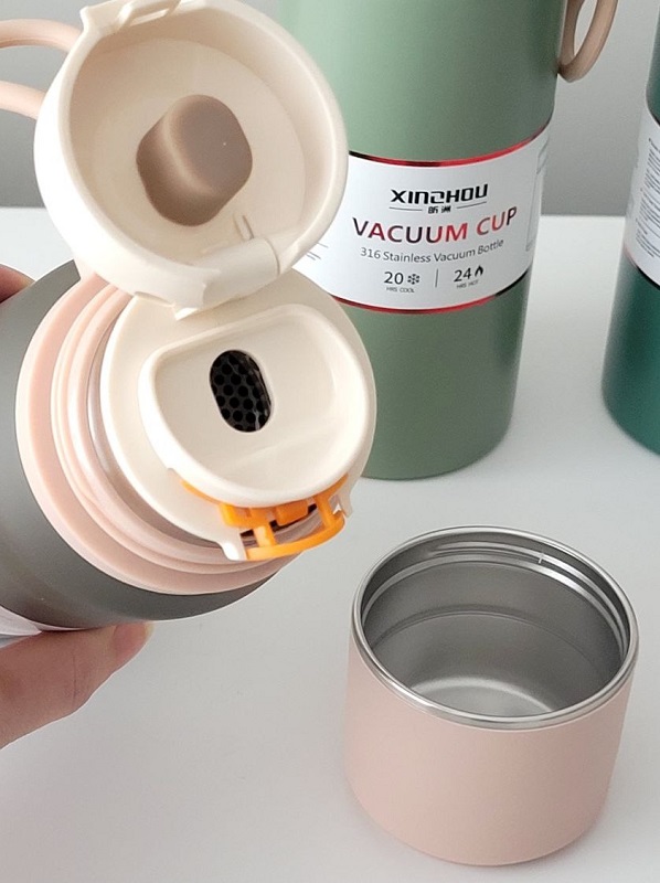 Φορητό παγούρι-θερμός – XZ7763 – 500ml – 207636 – Grey
