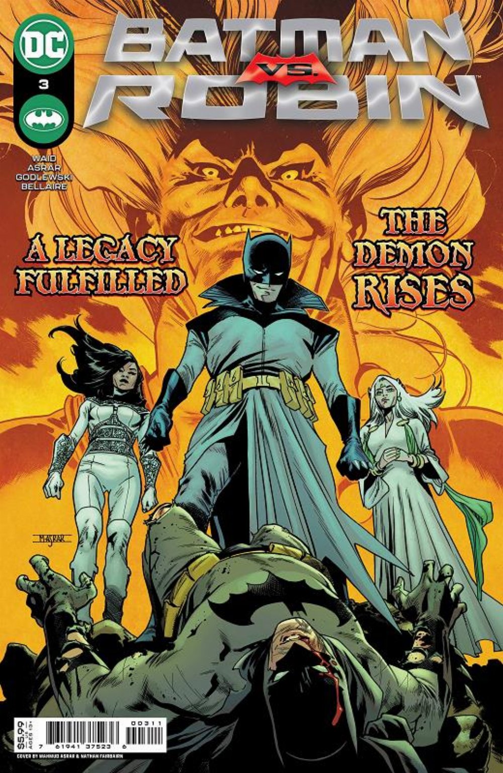 Τεύχος Κόμικ Batman Vs. Robin #3 (OF 5)