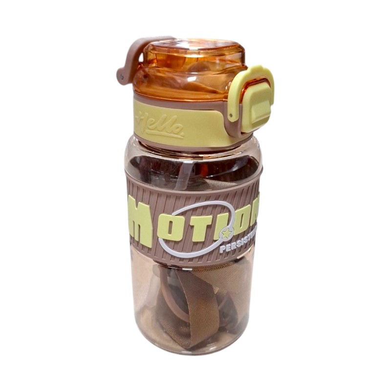 Φορητό παγούρι πλαστικό – 8056 – 600ml – 219569 – Orange/Yellow