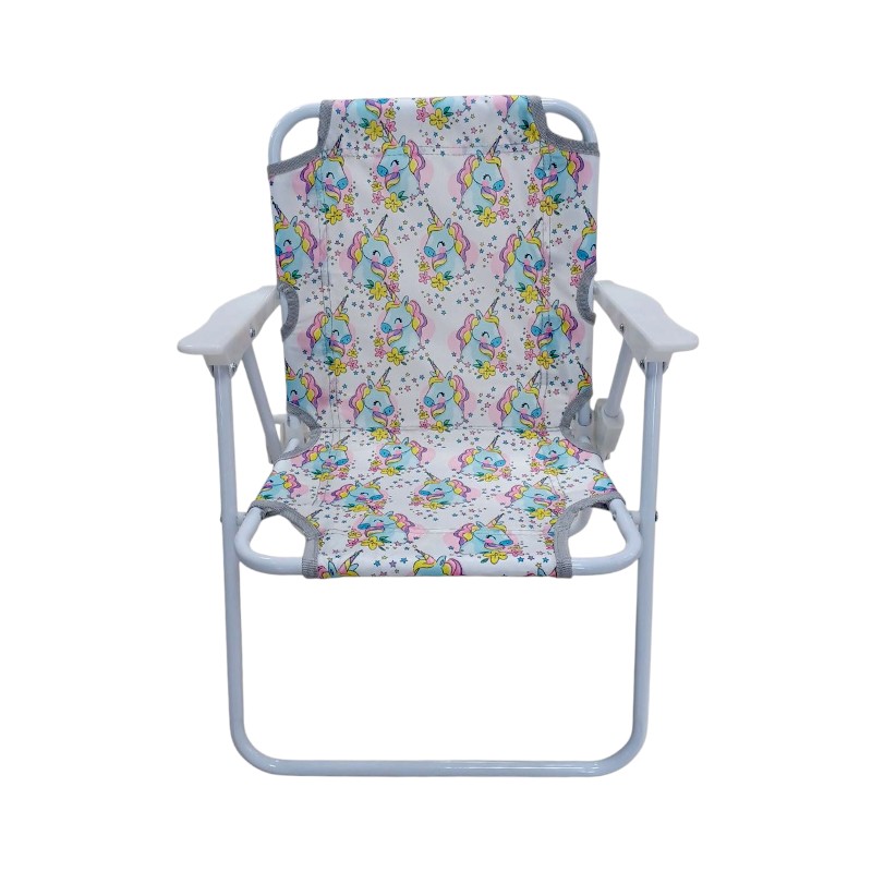 Παιδική πτυσσόμενη καρέκλα camping – 2012 – 241729 – White/Unicorn