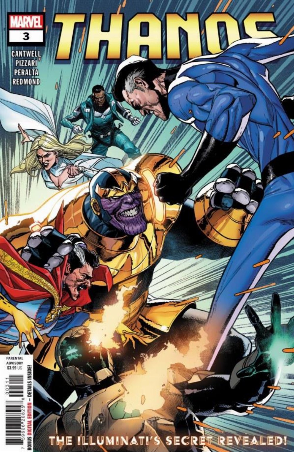 Τεύχος Κόμικ Thanos #3