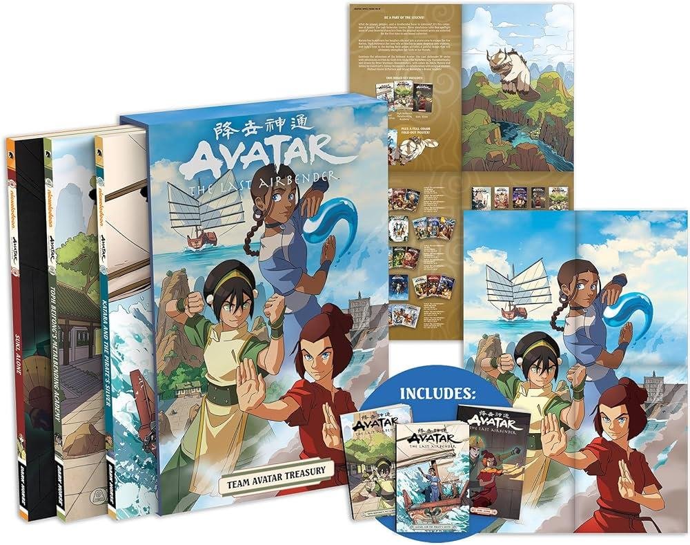 Κασετίνα Avatar The Last Airbender Team Avatar Treasury
