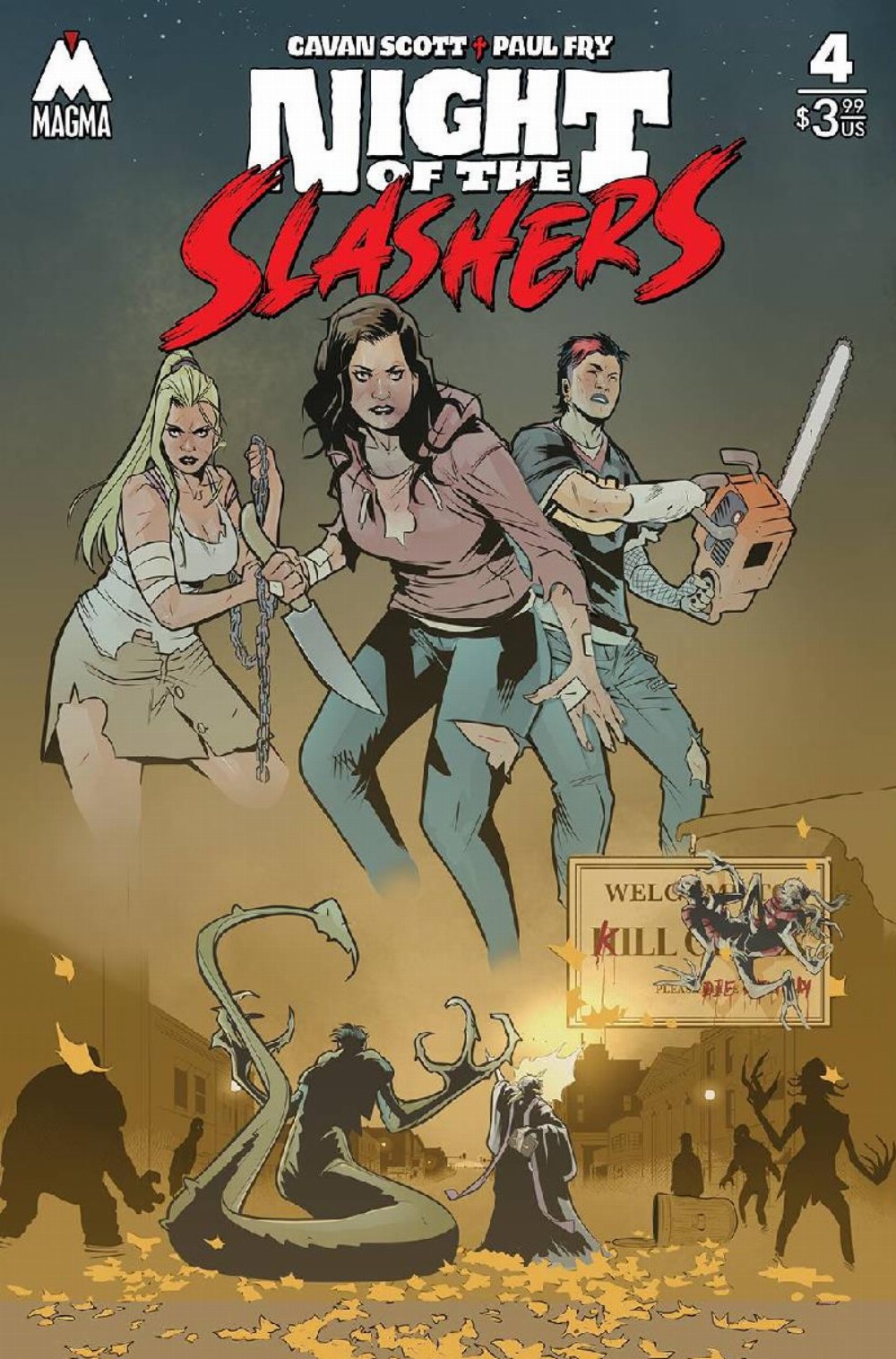 Τεύχος Κόμικ Night Of The Slashers #4