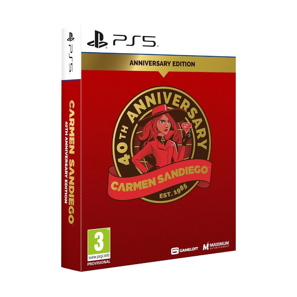 Playstation 5 Game – Carmen Sandiego: 40th Anniversary Edition