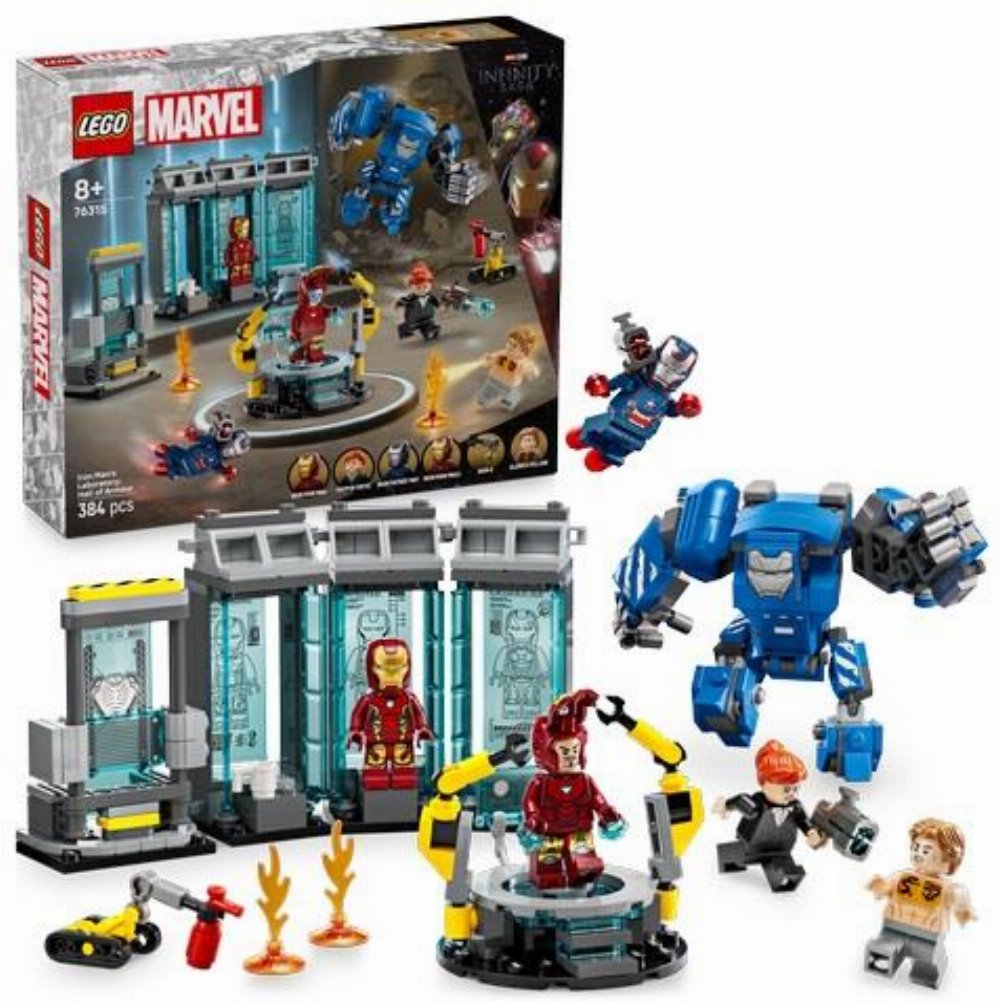 LEGO Marvel Super Heroes – Iron Man’s Laboratory: Hall of Armor (76315)