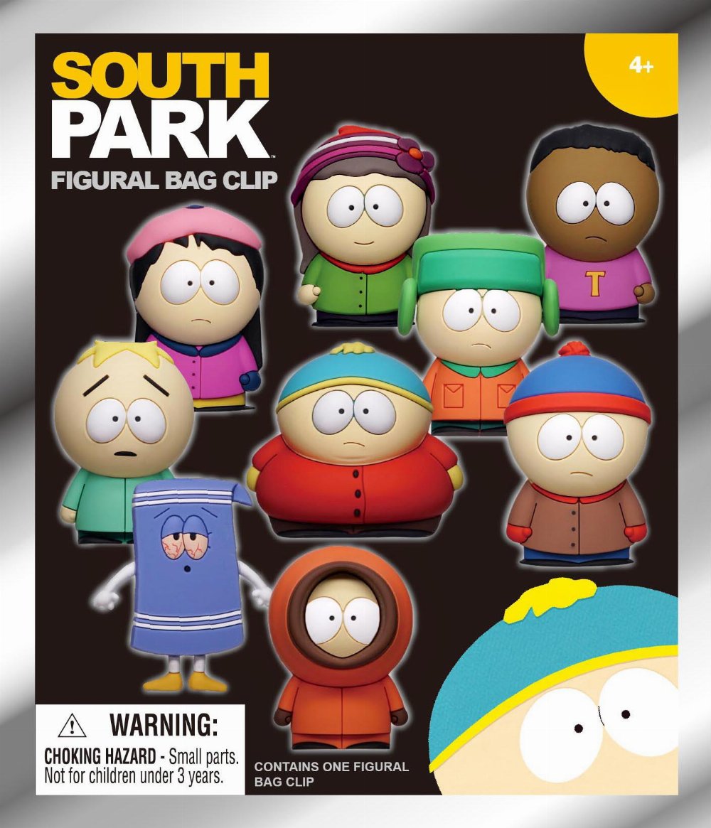 South Park – Series 1 3D Bag Clip Φιγούρα (Τυχαίο Περιεχόμενο)