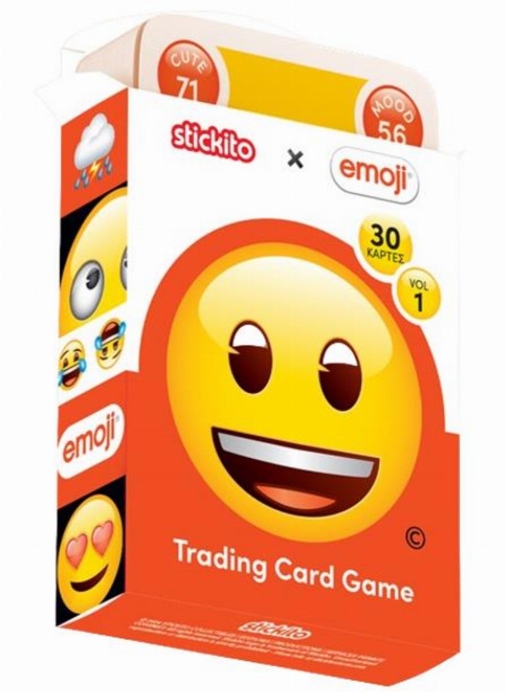 Stickito – Emoji TCG Κάρτες Box (25 Packs)