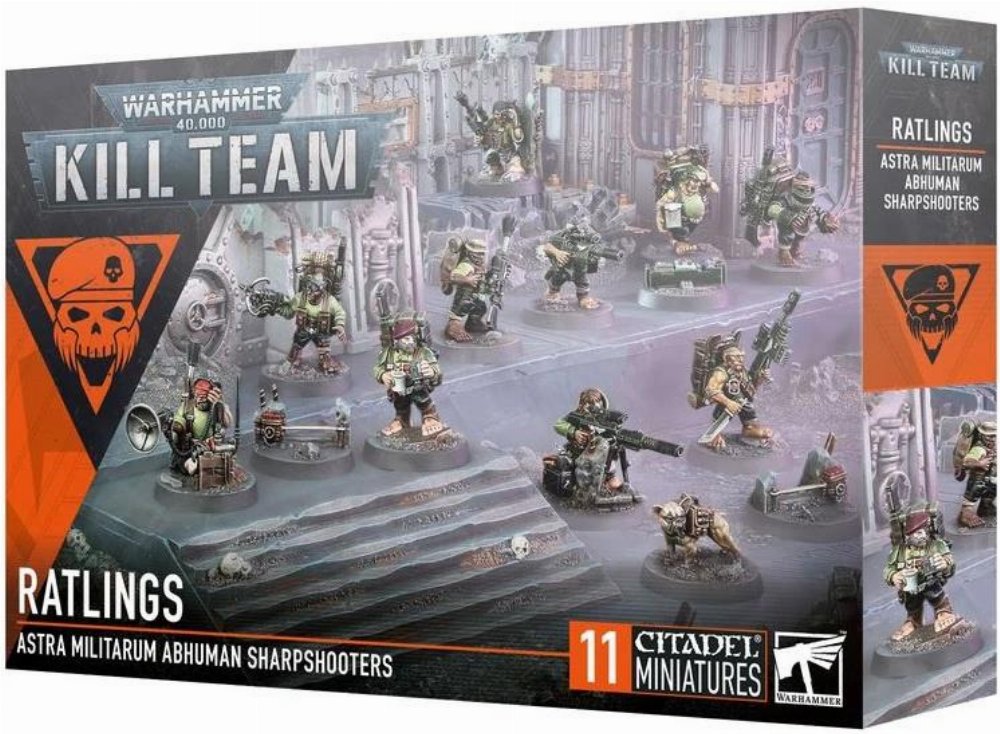 Warhammer 40000 – Kill Team: Ratlings – Astra Militarum Abhuman Sharpshooters