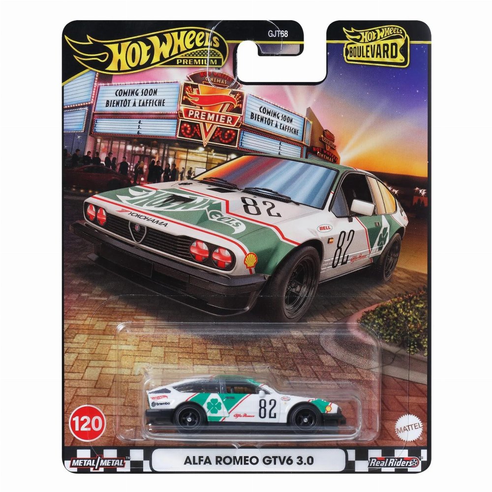 Hot Wheels Premium: Boulevard – Alfa Romeo GTV6 3.0 (JBL16)
