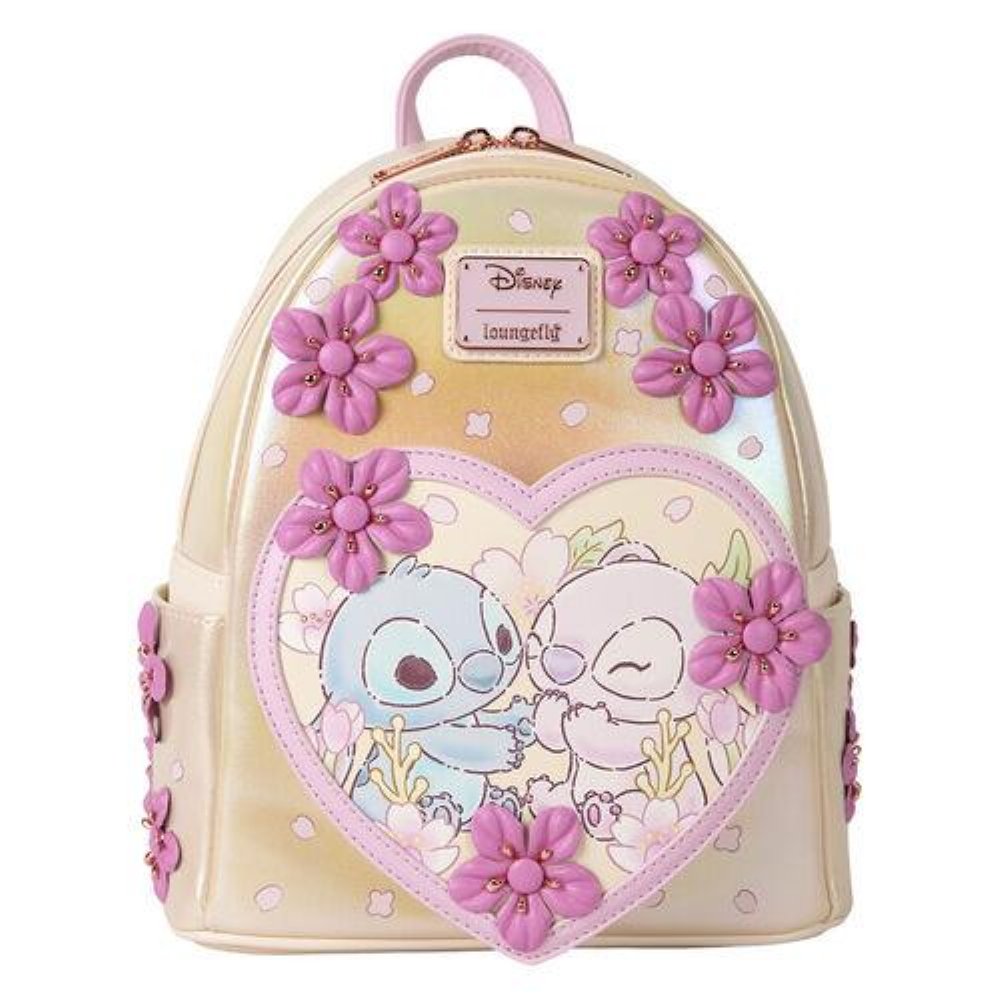 Loungefly – Disney: Lilo & Stitch Cute Heart Mini Τσάντα Σακίδιο