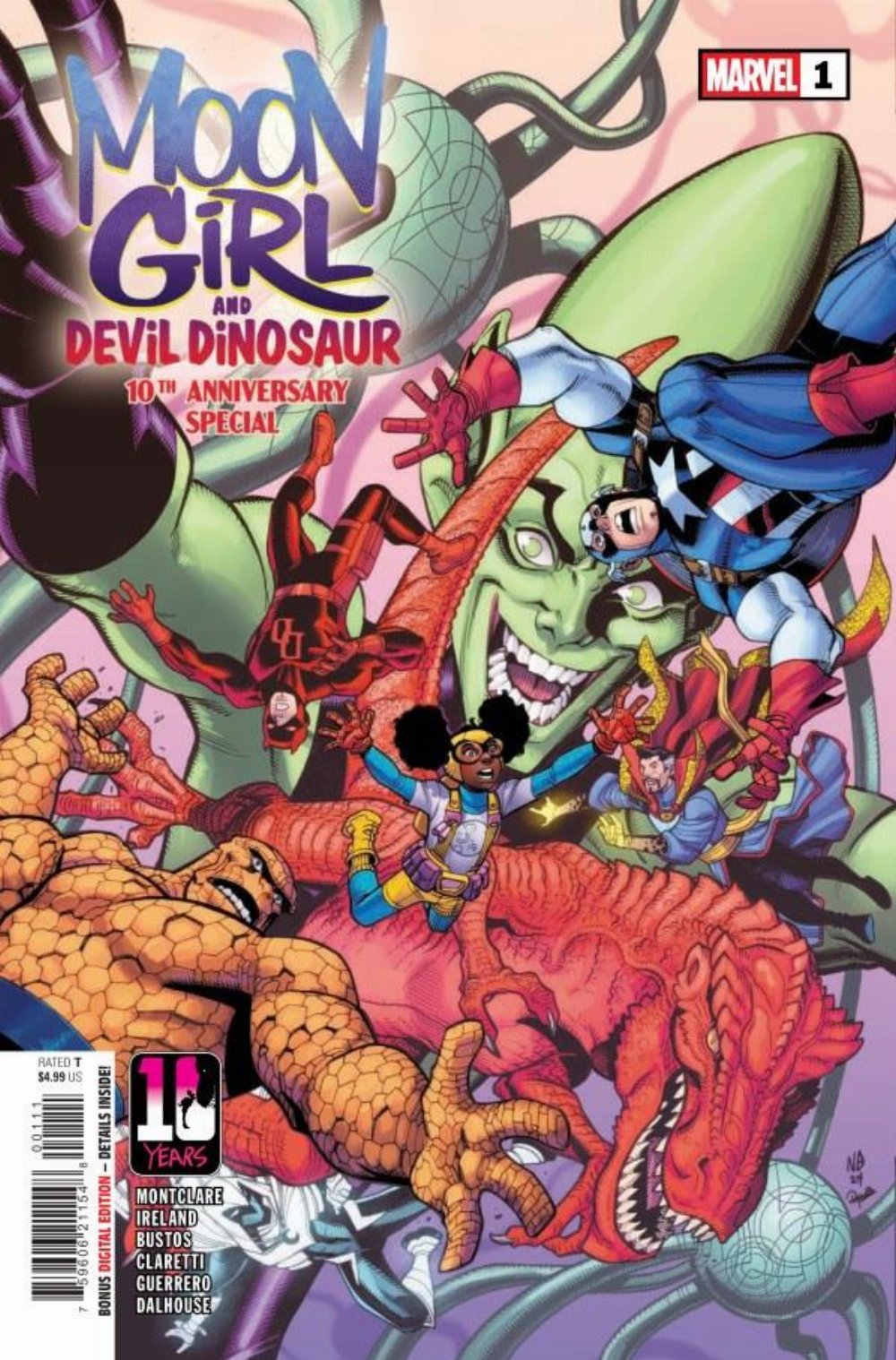 Τεύχος Κόμικ Moon Girl & Devil Dinosaur 10th Anniversary Special #1
