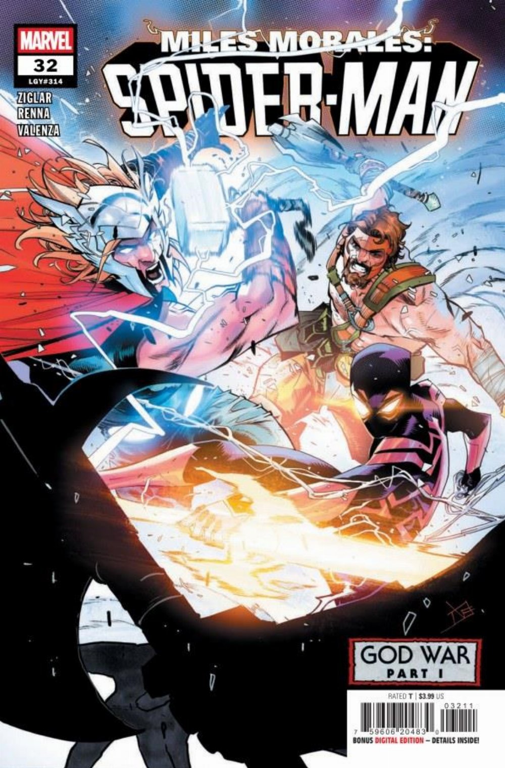 Τεύχος Κόμικ Miles Morales Spider-Man #32