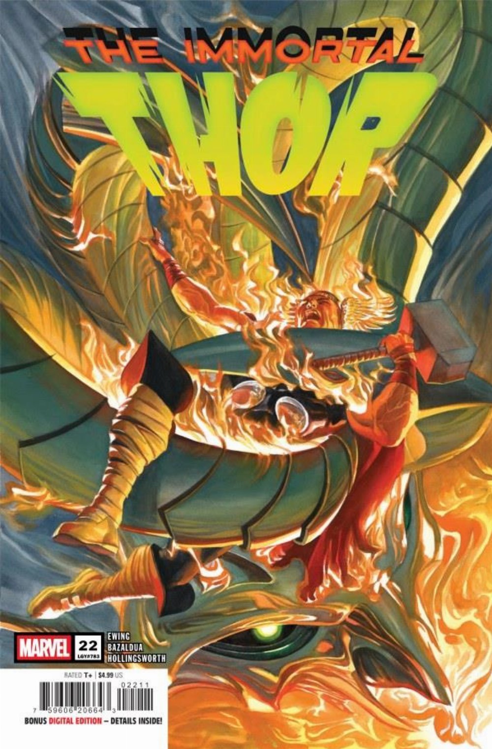 Τεύχος Κόμικ The Immortal Thor #22