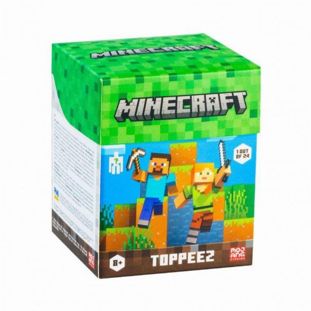Minecraft – Toppeez 3D Φιγούρα 6cm (Τυχαίο Περιεχόμενο)