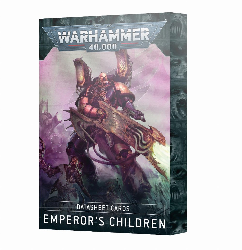 Warhammer 40000 – Emperor’s Children: Datasheet Cards