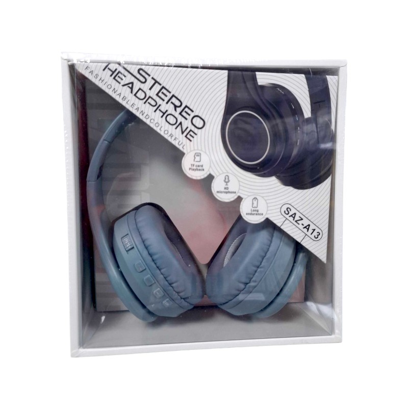 Ασύρματα ακουστικά – Headphones – SAZ-A13 – 541136 – Grey