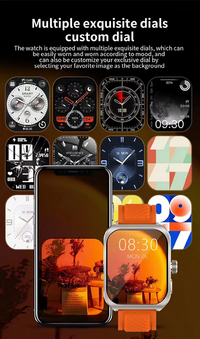 Smartwatch – Z88 PRO – 880662 – Black