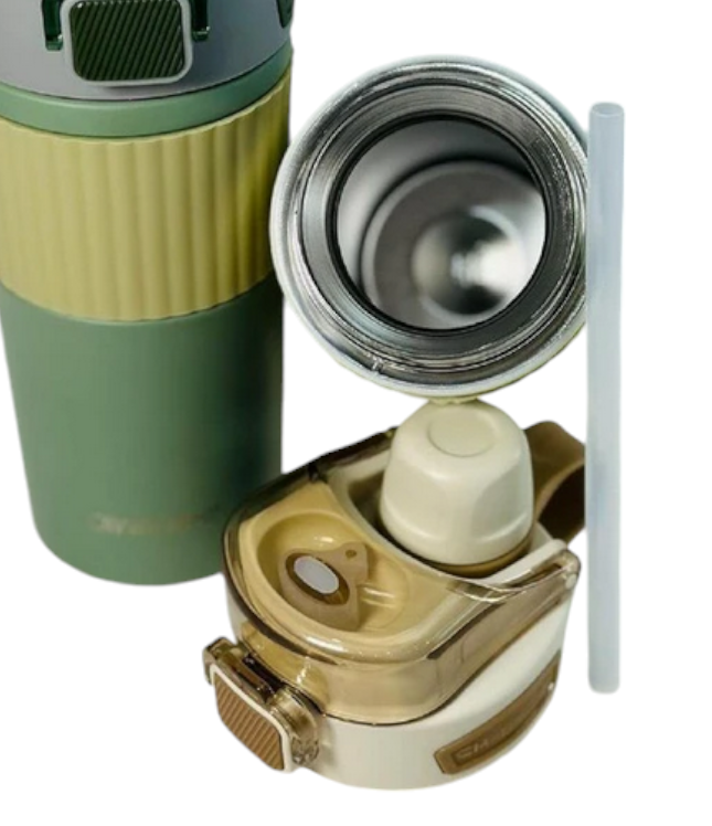 Φορητό παγούρι-θερμός – CF8235 – 600ml – 882393 – Army Green