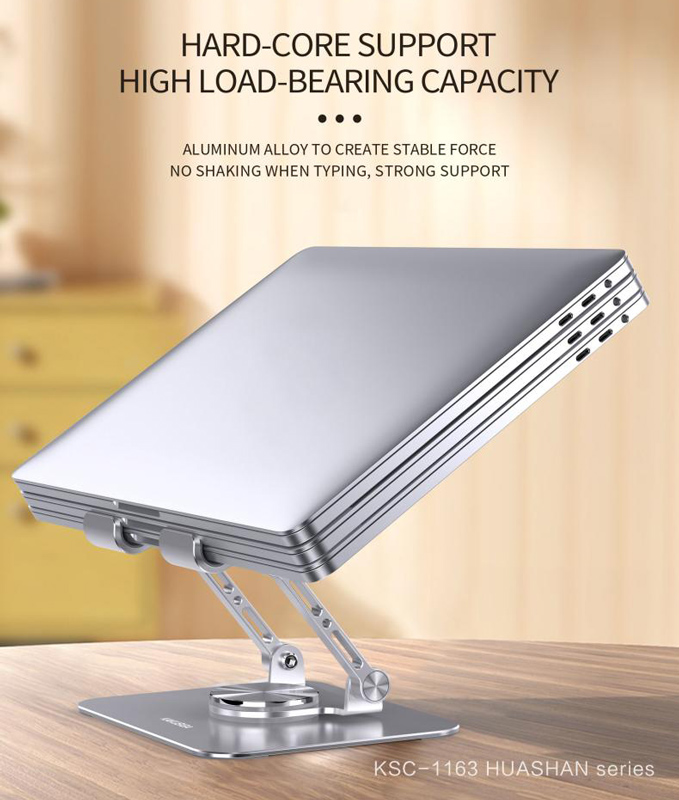 KAKUSIGA επιτραπέζια βάση tablet KSC-1163 έως 13″, foldable, γκρι