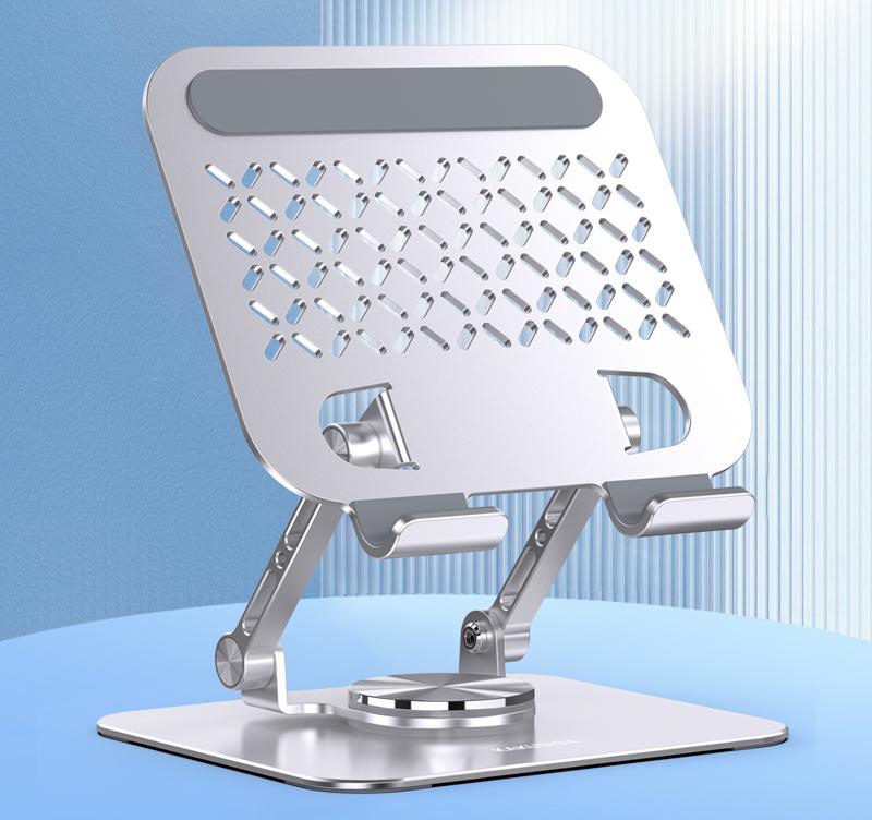 KAKUSIGA επιτραπέζια βάση tablet KSC-1163 έως 13″, foldable, γκρι