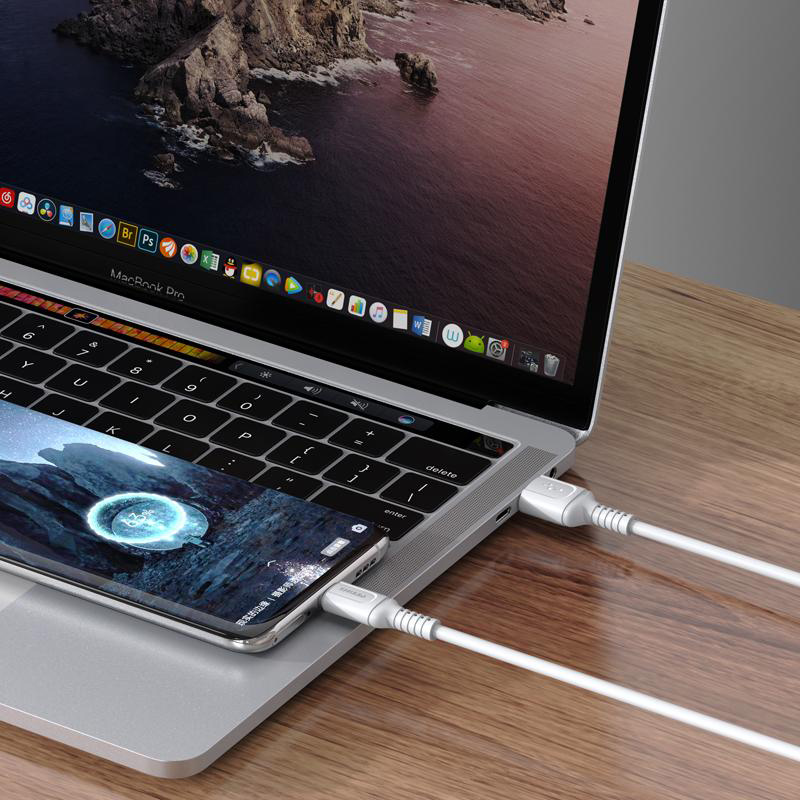 KAKUSIGA καλώδιο USB-C σε USB KSC-805, 15W, 480Mbps, 1m, μαύρο