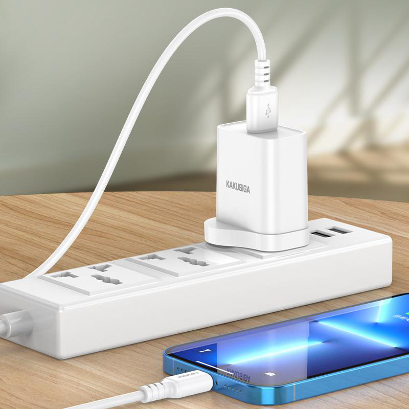 KAKUSIGA καλώδιο Lightning σε USB KSC-982, 15W, 480Mbps, 1m, λευκό