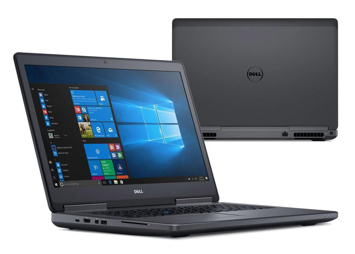 DELL Laptop Precision 7720, Grade C, i7-6820HQ, 16/512GB SSD, 17.3″, Cam, HD Graphics 530/QUADRO M1200, FreeDOS