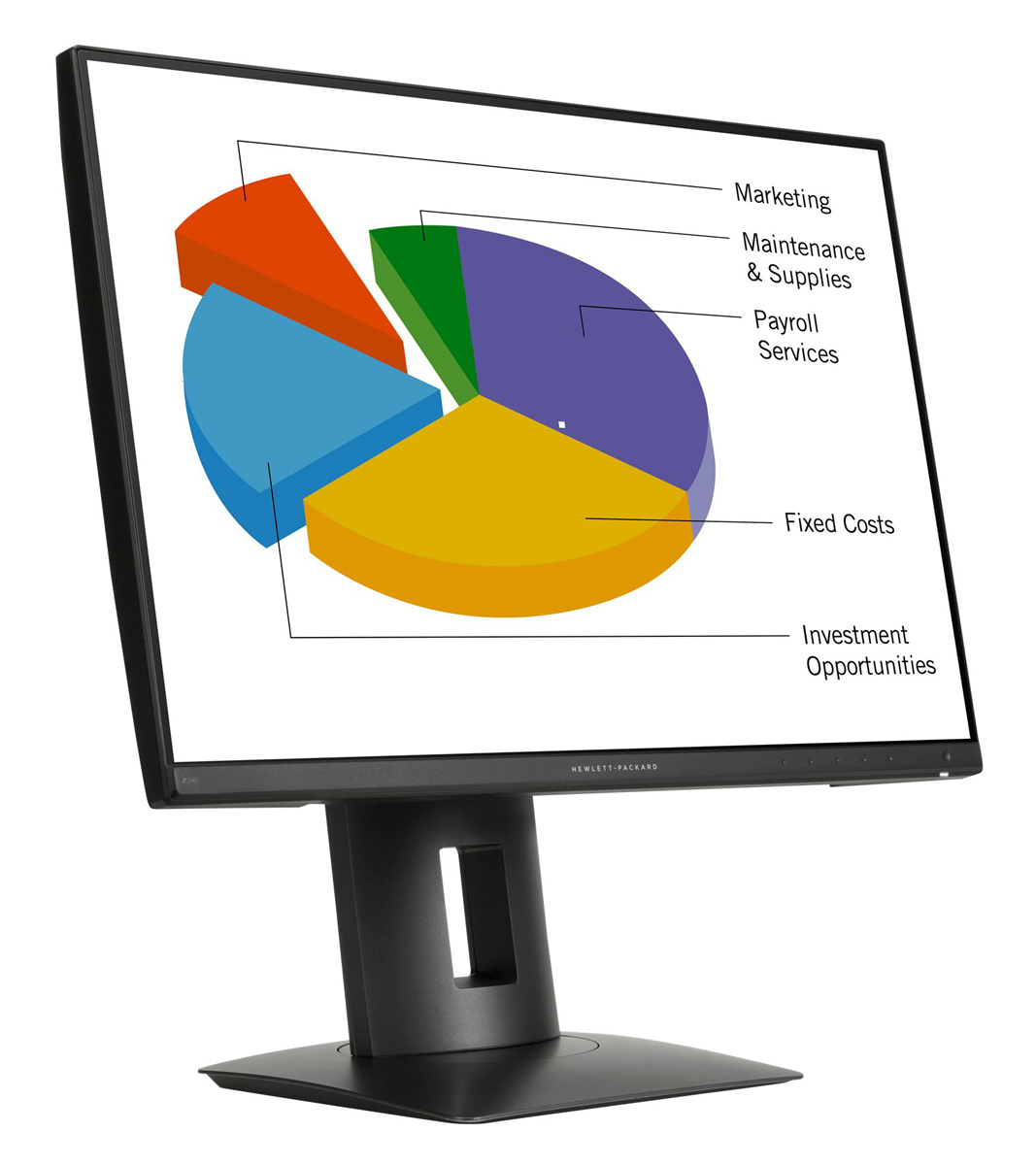HP used οθόνη Z24N IPS-LED, 24″ 1920×1200, DVI/HDMI/DisplayPort, Grade A