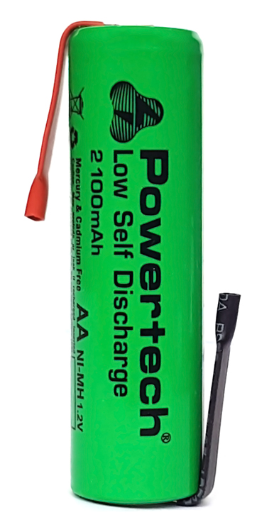 POWERTECH επαναφορτιζόμενη μπαταρία PT-792 2100mAh, AΑ HR6, 1τμχ