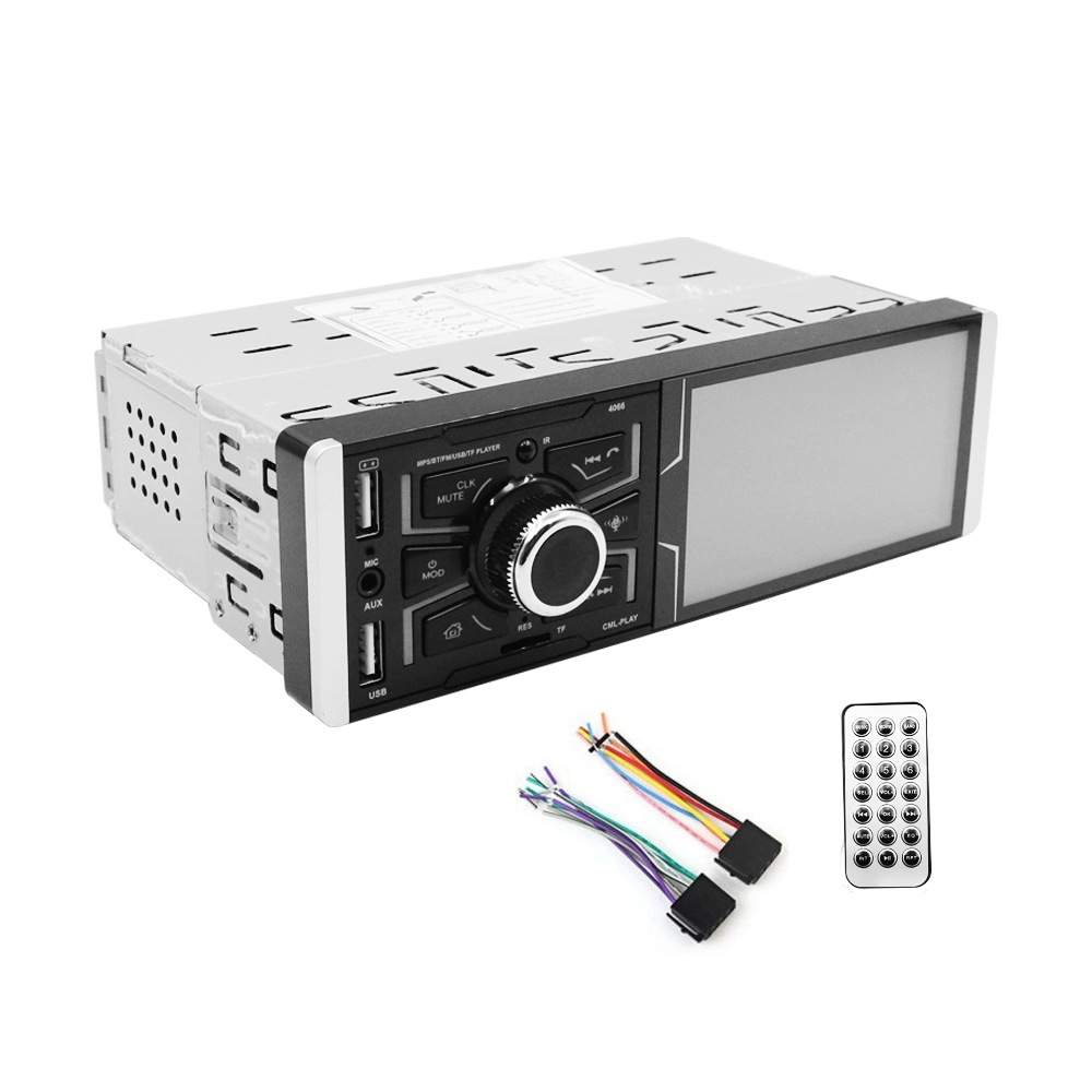 Ηχοσύστημα αυτοκινήτου 1DIN με οθόνη 4″ – 4066 – MP5 – 003638