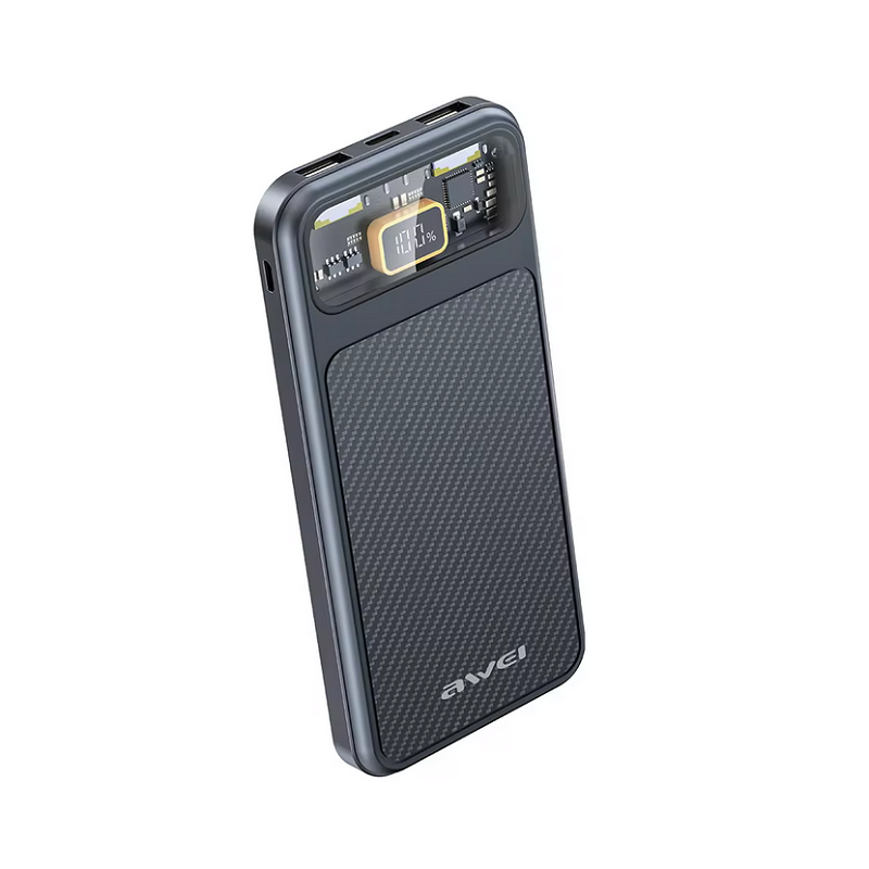 Powerbank – P105K – 10.000mah – AWEI – 004800 – Black