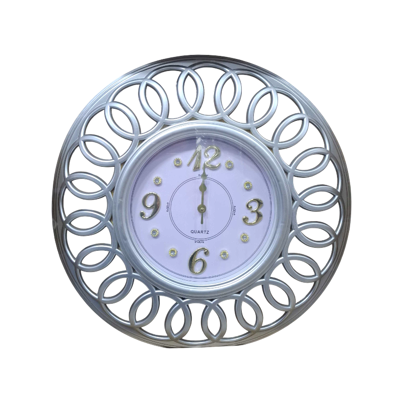 Ρολόι τοίχου Vintage – 868T – 008687 – Silver