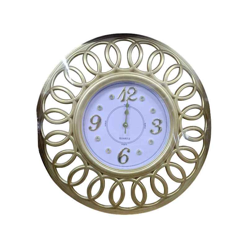 Ρολόι τοίχου Vintage – 868T – 008687 – Gold