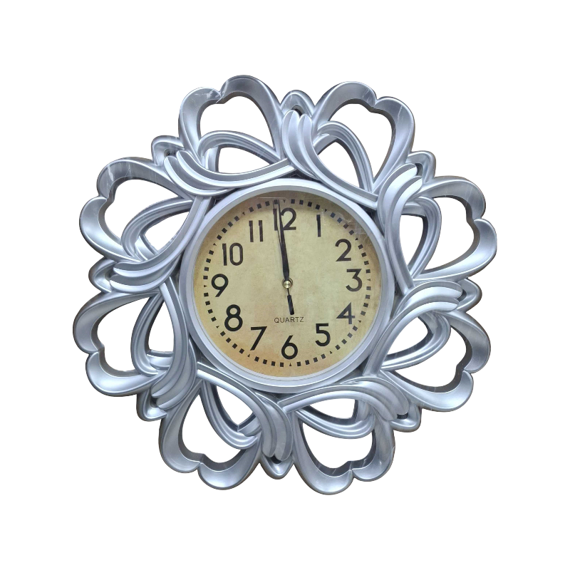 Ρολόι τοίχου Vintage – 871E – 008717 – Silver